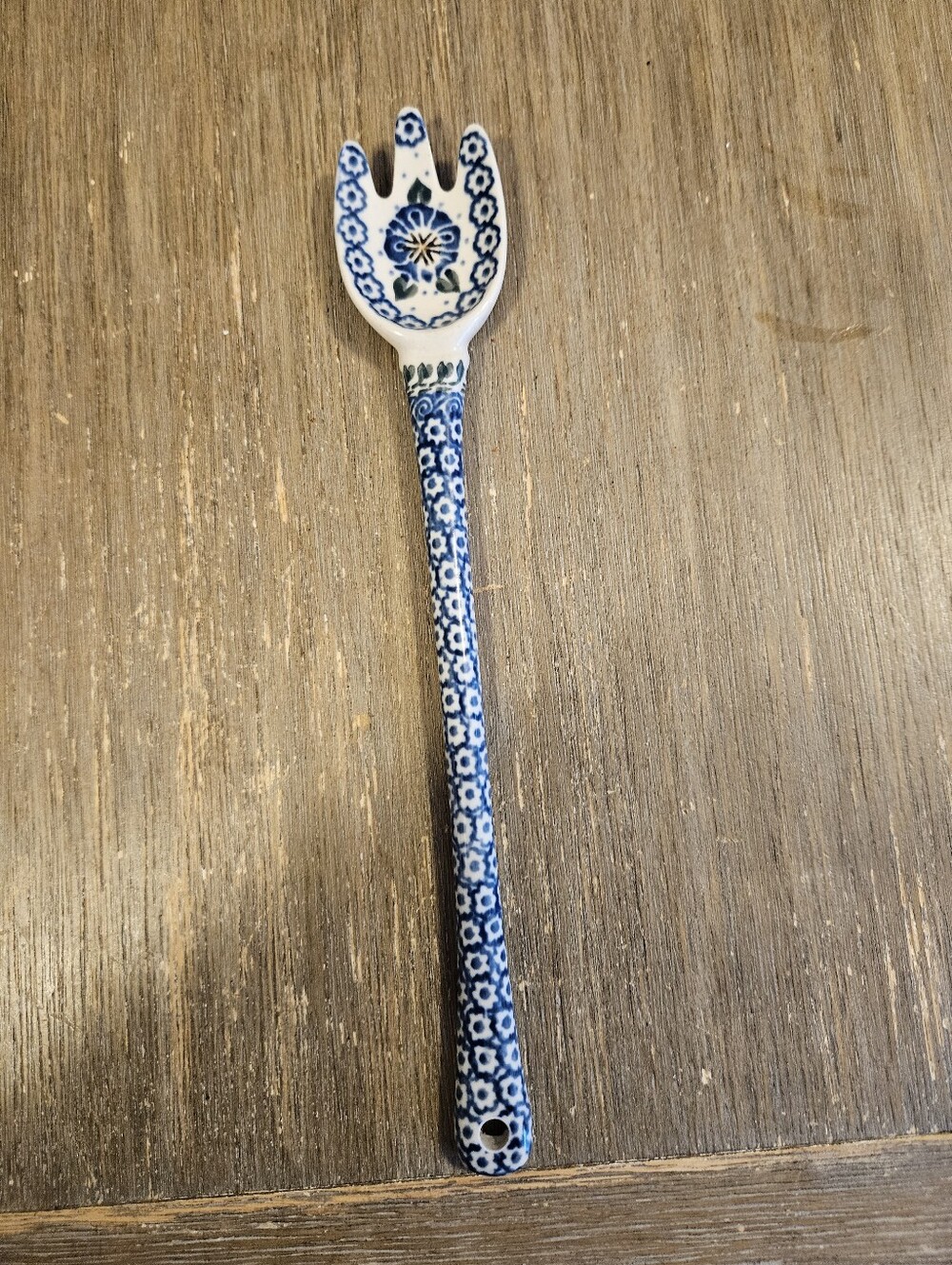 Polish Stoneware Fork